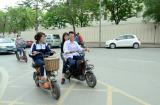 Siết chặt quản lý học sinh đi xe máy điện, xe đạp điện trên địa bàn Hà Nội