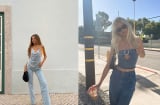 4 công thức mix quần jeans ống rộng giúp kéo dài đôi chân