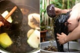 Cách nấu nước gội đầu thảo dược giúp làm sạch gàu, tóc bồng bềnh, lâu bết