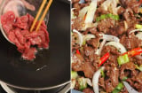 4 mẹo xào thịt bò mềm ngọt, để nguội vẫn ngon, không bị dai