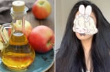 Cách dùng giấm táo giúp tóc bóng mượt, giảm rụng, kích thích móc tóc