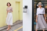 Bỏ túi 5 cách mix chân váy midi tạo thêm điểm nhấn thú vị cho phong cách thường ngày