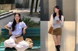 Muốn đạt điểm 10 thanh lịch và sang chảng nàng đừng bỏ qua các cách mix màu trắng và be sau
