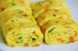 Cách rán trứng phồng xốp, mềm mịn như bánh bông lan