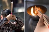 Vì sao không nên dùng tay phải để thắp hương?