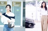 Suzy ăn diện đơn giản nhưng vẫn tạo nên hình ảnh đầy cuốn hút, sang chảnh