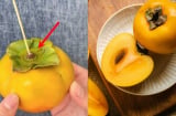 Vì sao nên dùng tăm nhọn chọc vào hồng giòn trước khi ăn?
