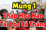 4 loại hoa thắp hương Mùng 1 'lộc' hơn cúc vàng, vận hên cả tháng