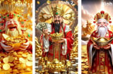 Trắc nghiệm: Chọn 1 trong 3 hình Thần Tài để biết chỉ số may mắn, giàu có của bạn từ nay tới Tết