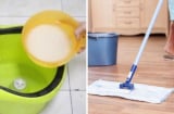 Lau nhà đừng chỉ lau với nước: Thêm 1 nguyên liệu rẻ tiền này, nhà sạch bong, thơm mát cả tuần