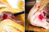 Mẹo luộc luộc thịt gà mềm ngọt, không bị đỏ xương