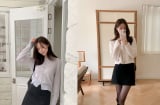 10 cách phối chân váy ngắn giúp phong cách mùa đông trở nên tươi mới, trẻ trung hơn