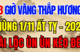 Mùng 1 tháng 11 Âm lịch: Thăm hương giờ này đẹp nhất, cả tháng hanh thông may mắn