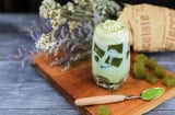 Cách làm Matcha Latte thạch trà xanh thơm mát, cực tốt cho sức khỏe