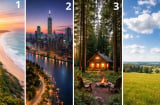 Quiz: Chọn 1 khung cảnh bạn muốn tới nhất để biết vận tiền bạc 3 tháng tới
