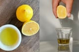 Cách uống dầu oliu pha nước cốt chanh vào buổi sáng giúp giảm cân, da căng bóng