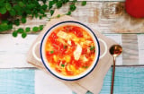 Cách nấu canh trứng cà chua ngon không tanh