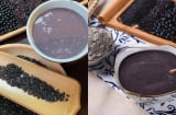 Cách uống nước đậu đen kết hợp với mè đen làm đẹp tóc, U60 tóc đen bóng, không một sợi bạc