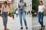 Giày bệt phối quần jeans: 4 kiểu đơn giản mà sang xịn mịn