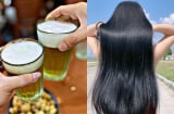Cách gội đầu bằng bia giúp tóc dày mượt, nhanh dài