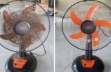 Cách vệ sinh quạt điện không cần tháo khung: Chỉ 5 phút, quạt sạch bong như mới, gió mát tức thì