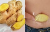Thường xuyên đắp gừng lên rốn trước khi ngủ, cơ thể có 4 thay đổi bất ngờ