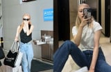 Rosé (BLACKPINK) và những cách diện quần jeans đơn giản nhưng đầy khí chất