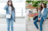Diện quần jeans đón Tết: cách mặc trẻ trung, tinh tế và tôn dáng