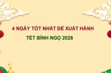 Đầu năm đi đúng hướng, bội thu Tài Lộc: 4 ngày xuất hành cát lành nhất Tết Bính Ngọ 2026