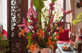 Tết này nhà nào cũng “mê mệt” loài hoa chơi từ nụ đến quả, lên hình với áo dài đẹp khó cưỡng