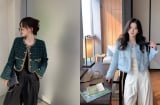 Quên trench coat đi, áo khoác ngắn và quần ống rộng mới là công thức mặc đẹp mùa xuân năm nay