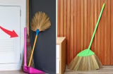 Đặt chổi ở 3 vị trí này là đuổi Thần Tài, quét sạch tiền của ra khỏi nhà