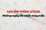 5 ngày may mắn nhất tháng 3: Năng lượng lên cao, Tình - Tiền dễ đạt