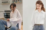 Sơ mi trắng và jeans ống rộng: Công thức tối giản định hình phong cách 2026