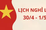 Lịch nghỉ Giỗ Tổ Hùng Vương và 30/4 - 1/5 năm 2026 chi tiết: Có nghỉ 9 ngày liên tiếp?