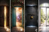 Nhìn 4 cánh cửa, bạn muốn mở cửa nào nhất? Câu trả lời tiết lộ cơ hội sắp tới