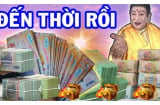 30 ngày tới thời tới cản không kịp: 3 con giáp may mắn liên tiếp, đời sang trang mới đếm tiền mỏi tay