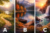 Quiz: Chọn một bức tranh phong cảnh bạn thích nhất: Hé lộ giai đoạn may mắn sắp đến với bạn