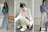 Công thức “áo crop top + quần ống rộng” giúp tôn dáng trong mùa xuân