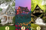 Trắc nghiệm vui: Chọn 1 bức hình ngôi nhà sẽ cho biết bạn đang thiếu gì và mong ước nhất?
