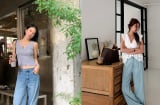 Công thức mix quần jeans ống rộng cho mùa hè: Mặc mát mà vẫn thời thượng