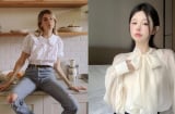 3 kiểu áo sơ mi trắng giúp phong cách trẻ trung và thanh lịch hơn trong mùa hè