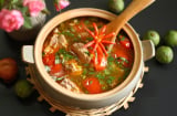 Cách nấu canh sườn non dưa chua ngon