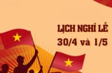 Lịch nghỉ 30/4 – 1/5 chính thức: Không hoán đổi, không có kỳ nghỉ 9 ngày