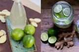 Cách uống nước gừng vỏ chanh đốt cháy chất béo, giảm cân nhanh, không hại dạ dày