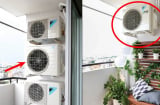 Những nhà lắp điều hòa ở ban công cần chú ý điều này