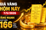 Bảng giá vàng 9999 24K 18K SJC DOJI PNJ hôm nay 7/5/2026