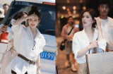 Không cần đồ cầu kỳ, Triệu Lộ Tư mặc áo sơ mi trắng thôi cũng đẹp mê ly