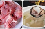 Cách hầm canh xương ngọt lim trong veo không bị cặn đục