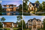 Quiz: Chọn 1 mẫu nhà bạn thích để xem bạn sẽ giàu lên hay khó khăn hơn trong thời gian tới